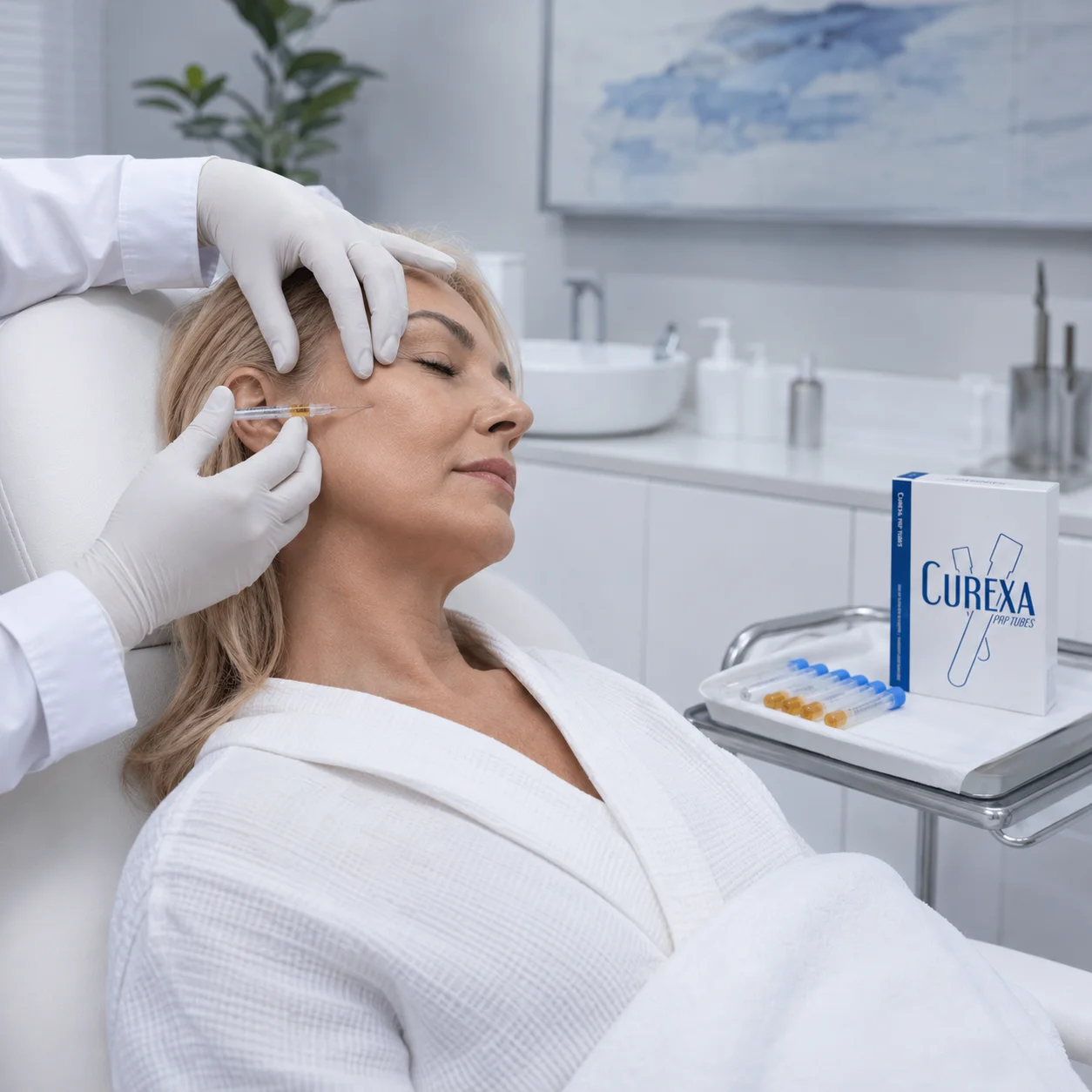 Curexa PRP uygulama